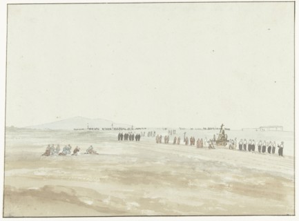 Procession in the vicinity of Cerignola, 1778. Creator: Louis Ducros.