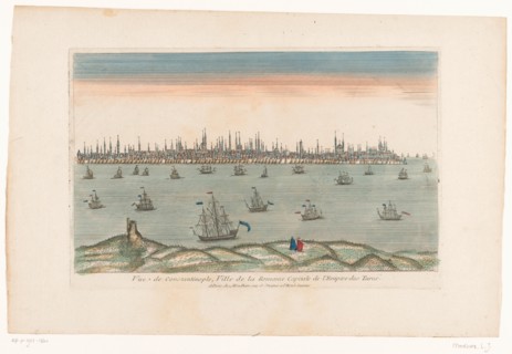 View of the city of Constantinople, 1759-c.1796. Creators: Louis-Joseph Mondhare, Anon.