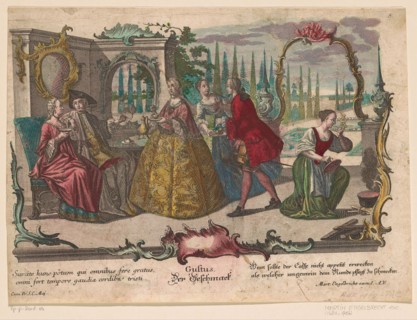 Taste, 1684-1756. Creator: Martin Engelbrecht.