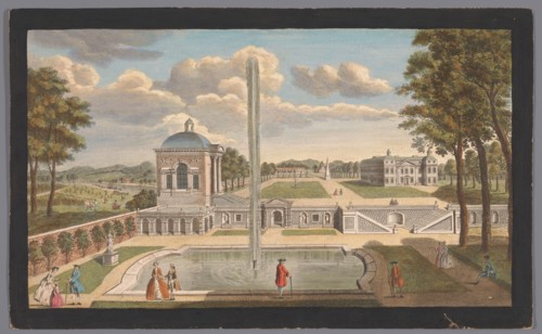 View of the Schloss Moritzburg, 1752. Creator: Anon.