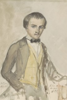 Portrait of Helion de Lucay, 1855. Creator: Chantal de Lucay.