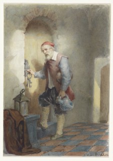 Jailer, 1837-1895. Creator: David van der Kellen.