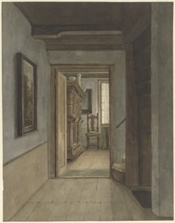 Indoors, 1786-1850. Creator: Gerrit Lamberts.