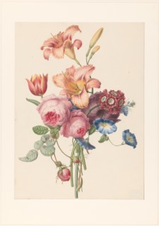 A Bouquet, c.1820. Creator: Henriëtte Geertruida Knip.
