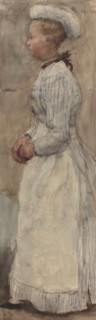 Maid, 1875-1934. Creator: Isaac Lazerus Israels.