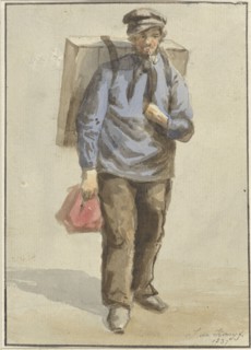 Portrait of Gerrit van Schoorl, 1837. Creator: J de Kruyff.