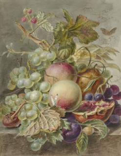 Still life with fruits, 1779-1808. Creator: Jan Evert Morel.