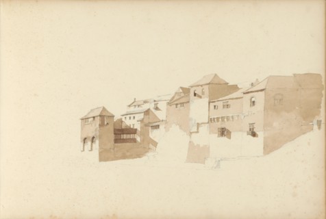 Row of houses, 1820-1896. Creator: Kasparus Karsen.