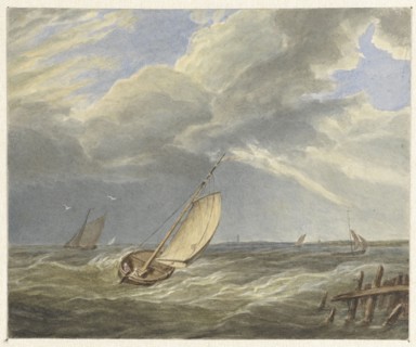 Seascape, 1849-1917. Creator: Matthijs Maris.