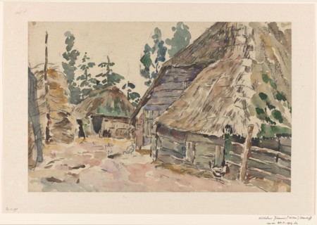 Farmyard, 1873-1932. Creator: Willem Steenhoff.