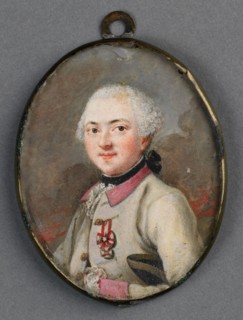 Portrait of an Austrian officer, 1770-1790. Creator: Anon.