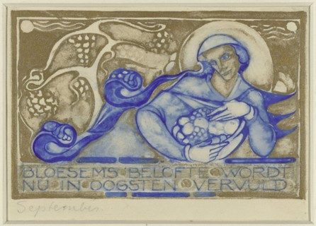 Blossom's promise is now fulfilled in harvests, September, c. 1929. Creator: Willem Arondeus.