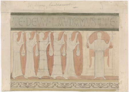 The five wise virgins, c. 1869-c. 1925. Creator: Antoon Derkinderen.