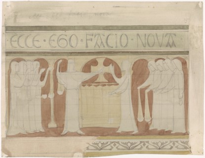 The five foolish and the five wise virgins, c. 1869-c. 1925. Creator: Antoon Derkinderen.