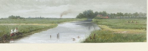View of Huis de Vraag, 1882. Creator: Louis Chantal.