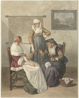Confidential advice, 1776. Creator: Abraham Delfos.