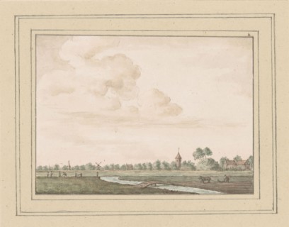 View of Noordwelle in Zeeland, in or after 1754-c. 1800. Creator: Anon.