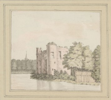 View of the ruins of Kasteel Ravesteyn or Slot Heenvliet, c. 1750-c. 1800. Creator: Anon.