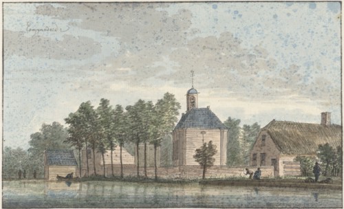 The village of Hoogmade, 1730-1740. Creator: Cornelis Pronk.