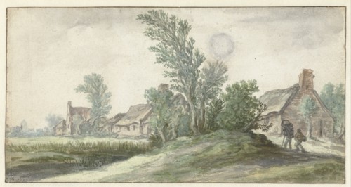 View of a village, c. 1627. Creator: Jan van Goyen.