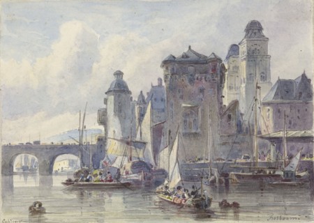 View of Koblenz, 1827-1891. Creator: Johannes Bosboom.