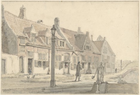 At the Koepoort in Delft, 1819. Creator: Johannes Jelgerhuis.