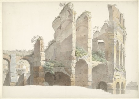 The Colosseum in Rome, 1809. Creator: Josephus Augustus Knip.