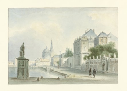 Italian cityscape, 1800-1880. Creator: Bartholomeus Johannes van Hove.