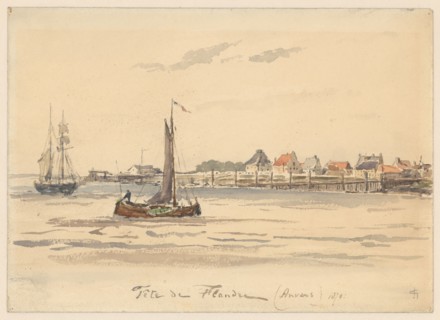 View of Antwerp, 1870. Creator: Carel Nicolaas Storm.