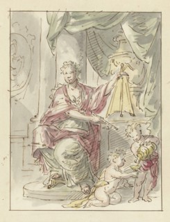The Temperance, 1677-1755. Creator: Elias van Nijmegen.