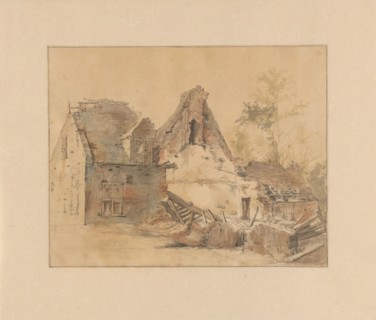 Ruin of a house, 1816. Creator: Jacob de Vos.