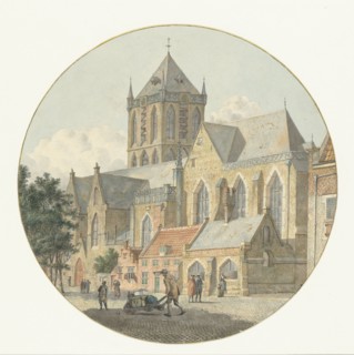 Jacobikerk in Utrecht, 1792. Creator: Johannes Huibert Prins.