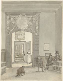 View through to the 'Herenkamer' of Evangelical Lutheran Deanery.., 1780-1836. Creator: Johannes Jelgerhuis.
