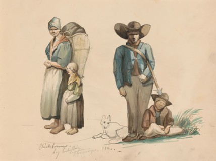 Lucky images, 1840. Creator: Johannes Tavenraat.