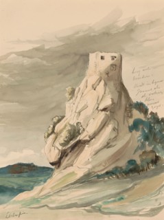 Liebenstein Castle, 1840-1845. Creator: Johannes Tavenraat.