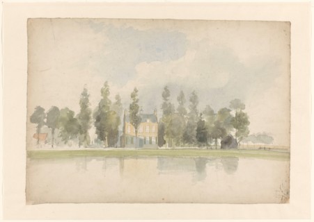House on the Vliet in Voorburg, 1827-1897. Creator: Lodewijk Johannes Kleijn.