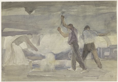 Forge, 1871-1906. Creator: Pieter de Josselin de Jong.