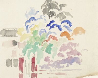Boitsfort, the gate of the park, 1892-1916. Creator: Rik Wouters.
