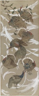 Eight turkeys, 1892. Creator: Theo van Hoytema.