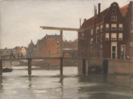 View of Uilenburg in Amsterdam, 1870-1923. Creator: Willem Witsen.