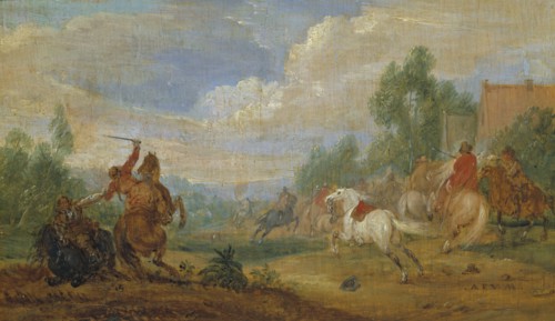Cavalry Skirmish, 17th century. Creator: Adam Frans van der Meulen.