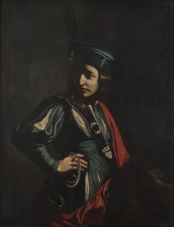 David with Goliath's Head, 17th century. Creator: Unknown.