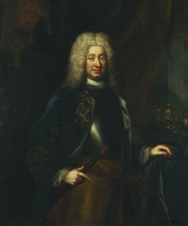 Fredrik I, 1676-1751, King of Sweden Landgrave of Hesse-Kassel, 18th century. Creator: Lorens Pasch the Elder.