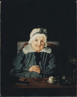 Christina Augusta von Fersen (1754-1846), 1844. Creator: Amalia Lindegren.