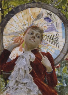 Castles in the Air, 1885. Creator: Anders Leonard Zorn.