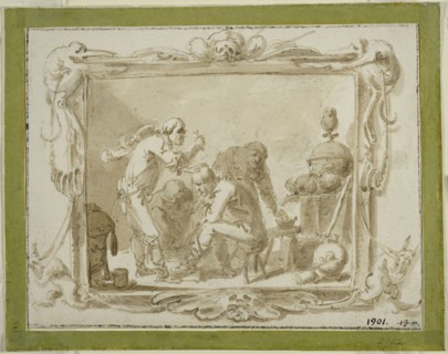 Visit to the Village Dentist. Creators: Andries Dirksz Both, Pieter Jansz. Quast.