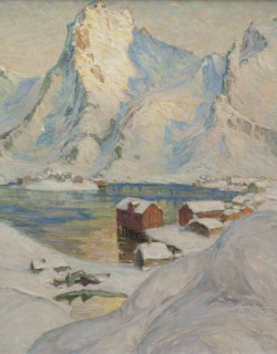 An Arctic Spring Day. Study from North Norway, c1900s. Creator: Anna Katarina Boberg.