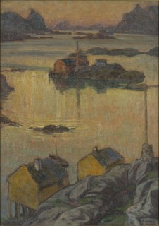 An August Night. Study from North Norway, c1900s. Creator: Anna Katarina Boberg.