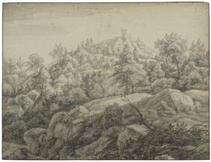 Mountain slope with rocks. Creator: Anthonie Waterloo.