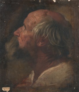 Apostle's head, early-mid 17th century. Creator: Guido Reni.